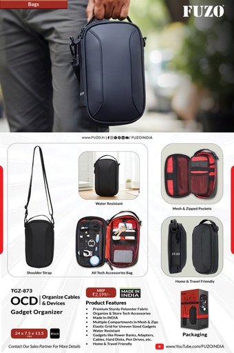 [TGZ-873] OCD (Organize Cables & Devices)